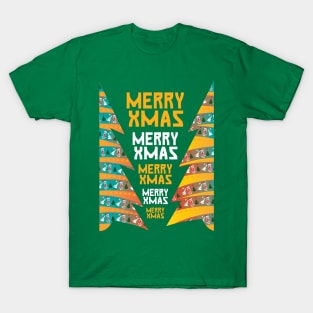 christma tree drawing T-Shirt